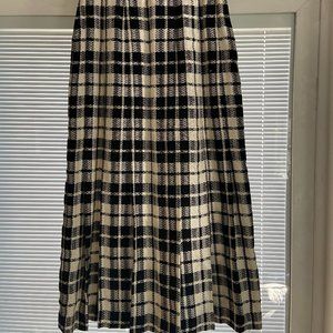 Vintage pleated checkered skirt- Jack Winter 2P